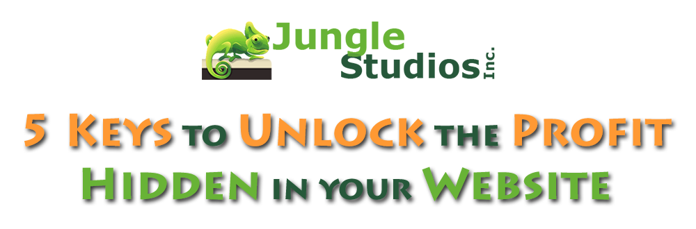 Jungle Studios presents 5 Keys to Unlock the Profit Hidden in your Website
